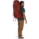 Рюкзак Osprey Aether 65 acorn red S/M червоний - изображение 2