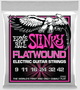 Струны для электрогитары Ernie Ball 2593 Super Slinky Flatwound 9/42 - изображение 1