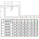 Душовий піддон Radaway Laros D Compact 1000x900x170 Білий (SLD91017 01) - изображение 3