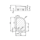 Душовий піддон Radaway Korfu E 1000Rx800x485 (4E81400 03R) - изображение 2