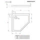 Душовий піддон Radaway Doros Plus PT 900x900x50 Білий (SDRPTP9090 01) - изображение 2