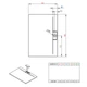 Душовий піддон Radaway Giaros D 1200x1000x40 білий - изображение 4