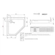 Душовий піддон Radaway Doros PT Compact 900x900x110 Білий (SDRPTP9090 05) - изображение 2