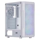 Корпус 2E Gaming Hexagon G338W, без БЖ, 2xUSB 3.0, 1xUSB Type-C, 1x120mm, 3x120mm ARGB, TG Side Panel, AT [141950] - зображення 1