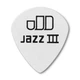 Медиатор Dunlop 4781 Tortex White Jazz III Guitar Pick 1.14 mm (1 шт.) - изображение 2