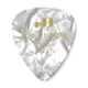 Медиаторы Dunlop 483P04TH Genuine Celluloid White Pearloid Thin Player's Pack (12 шт.) - изображение 2