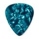 Медиаторы Dunlop 483P11MD Genuine Celluloid Turquoise Pearloid Medium Player's Pack (12 шт.) - изображение 3