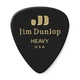 Медиаторы Dunlop 483P03HV Genuine Celluloid Black Heavy Player's Pack (12 шт.) - изображение 2