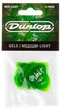 Медіатори Dunlop 486PML Gels Green Medium Light Player's Pack (12 шт.) - зображення 1