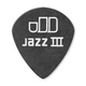 Медиатор Dunlop 4820 Tortex Pitch Black Jazz III Guitar Pick 1.14 mm (1 шт.) - изображение 2