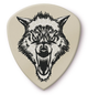 Медиатор Dunlop PH122R1.14 James Hetfield Signature White Fang Flow 1.14 mm - изображение 1