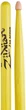 Барабанні палички Zildjian Z5AACDGY 5A Acorn Neon Yellow Drumsticks - зображення 2