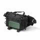 Сумка поясная (бананка) SETKA TAC Black унисекс, черная, Оксфорд 1000D, 5 отделений, MOLLE - изображение 2