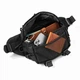Сумка поясная (бананка) SETKA TAC Black унисекс, черная, Оксфорд 1000D, 5 отделений, MOLLE - изображение 7