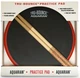 Тренировочный пэд Aquarian Drumheads TBP12 Tru-Bounce Practice Pad - изображение 3