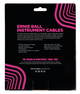 Інструментальний кабель Ernie Ball 6044 Coiled Instrument Cable Straight/Straight - Black 9м (30ft) - зображення 2