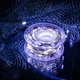 Светодиодная гирлянда роса для елки от сети с пультом 50 м GarlandoPro 500 led светодиодов капля белый провод Белый - изображение 12