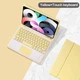 Чохол із клавіатурою та мишкою для Apple iPad Pro 13m4 (2024) Yellow - зображення 5