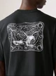 Футболка хлопковая мужская Levi`s Relaxed Graphic Tee 16143-1821 L Черная с белым (5401187424613) - изображение 4