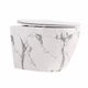 Унитаз подвесной Robin Ultra Quiet Marble с сиденьем Slim Duroplast - изображение 1