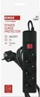 Мережевий фільтр Emos P54214 3 розетки 1.5 м 10 A 2300 Вт Чорний (P54214) - зображення 3