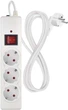 Мережевий фільтр Emos P54213 3 розетки 1.5 м 10 A 2300 Вт Білий (P54213) - зображення 2