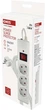 Мережевий фільтр Emos P54213 3 розетки 1.5 м 10 A 2300 Вт Білий (P54213) - зображення 5