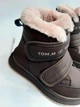 Зимние ботинки для девочки Tom M 11747 коричневый р.28-18 см - изображение 3