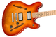 Електрогітара Squier by Fender Affinity Series Starcaster Deluxe Sienna Sunburst - зображення 3