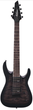 Електрогітара Jackson JS22Q-7 DKA Dinky Arch Top HT Transparent Black Burst - зображення 1