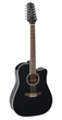 Электроакустическая гитара Takamine GD38CE BLK - изображение 1