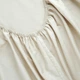 Простынь на резинке MBM HOME "Элегия" 160х200 см бежевая (BL-FS-23 BEIGE) - изображение 3