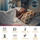 Часы Deepfox DS-6672 LED цифровые электронные настенные Будильник Дата Температура Влажность (диаметр 25,4см) синий - изображение 2