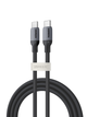 Кабель UGREEN USB-C to USB-C Silicone Fast Charging Cable Black 60W 1m (15283) - зображення 2