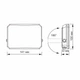 LED прожектор VIDEX F3 30W 5000K 220V Black (VLE-F3-0305B) 27714 - зображення 5