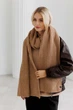 Женский вязаный шарф ART KNIT Winter Mood бежевый, 40x228см 042254 - изображение 2