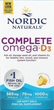 Дієтична добавка Nordic Naturals Complete Omega-D3 Лимонна 120 капсул (768990027789) - зображення 1