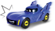 Радіокерований автомобіль Bladez Toyz Batwheels My First RC Bam 15 см (5060158858750) - зображення 3