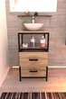 Тумба под умывальник в стиле лофт EcoLoft Савар DSP-1271-1 - изображение 1
