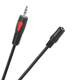 Audio кабель удлинитель Cabletech Eco-line jack 3.5 штекер-гнездо 10м Black - изображение 3