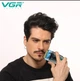 Електробритва VGR Professional Foil Shaver для професіоналів і домашніх користувачів із титановою сіткою й акумулятором - зображення 13