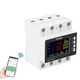 Wi-Fi счетчик электроэнергии KWS-306WF трёхфазный 220В 80А DIN защиты White (974468) - изображение 4
