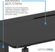 Стол с электорегулировкой высоты OfficePro 1500 x 720 мм Black (ODE1575B) - изображение 8