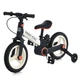 Велосипед-беговел (велобег) PROFI KIDS MB 1021-2 с родительской ручкой и резиновыми колесами 12", Черно-белый - изображение 7