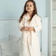 Халат дитячий махровий унісекс Trendy tot 03-01409 молочний 116 см (6 років) - изображение 5