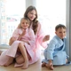 Халат дитячий унісекс Trendy Тot 03-01292 блакитний 128 см (8 років) - зображення 3