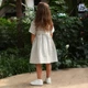 Дитяча муслінова сукня з кишенями у смужку Trendy Тot 03-01437 блакитний 134 см (9 років) - изображение 3