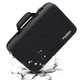 Портативный защитный Travel кейс чехол DOBE TP5-3590 для PlayStation 5 Slim PS5 Slim с ремнем через плечо Тёмно-серый - изображение 2