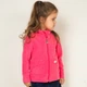 Кофта флісова на блискавці для дівчаток Trendy Tot 03-01379 рожевий 86 см (18 мiс.) - изображение 1
