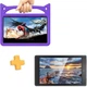 Планшет детский Amazon Fire HD 8 1.5/16GB 8th Gen в подарок защитное стекло (Фиолетовый) - изображение 1